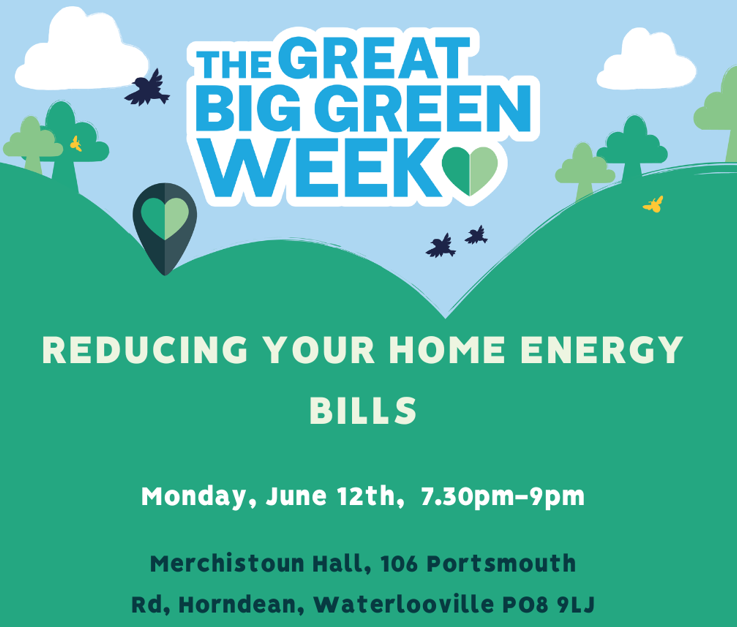 Reducing Home Energy Bills Talk
